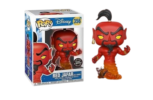 Funko POP! - Disney - Aladdin - Red Jafar 356 (Chase) (Glows in the Dark)
