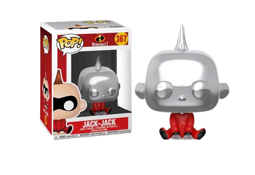 Funko POP! - Disney - Incredibles 2 - Jack-Jack 367 (Silver Chrome) (EMP Pre-Release)