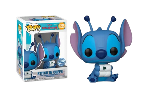 Funko POP! - Disney - Lilo & Stitch - Stitch (in Cuffs) #1235 (Special Edition Sticker) - Vinyl Figure