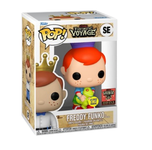 Funko POP! - Freddy Funko - Freddy Funko en Chucky - Phosphorescent - Voyage Fantastique 2024 - Exclusivité en ligne - Édition limitée à 1500 exemplaires