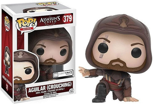 Funko - POP! - Games - Assassin's Creed - Aguilar de Nerha (Crouching) #379 (Loot Crate Exclusive) - Vinyl Figure