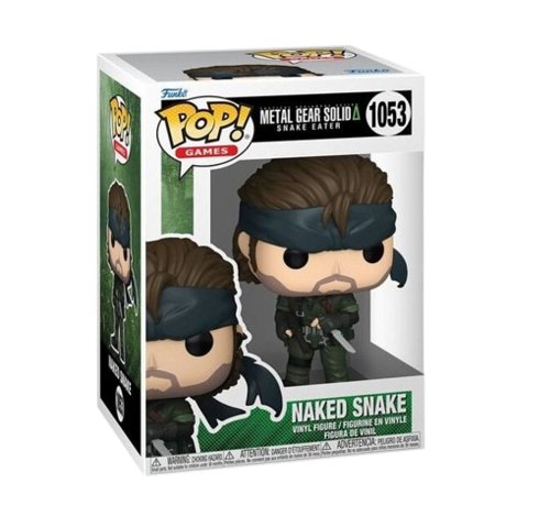 Funko - POP! - Games - Metal Gear Solid: Snake Eater - Naked Snake #1053 - Vinyl Figure