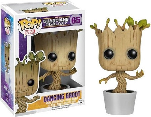 Funko - POP! - Marvel - Les Gardiens de la Galaxie - Groot dansant n° 65 - Figurine en vinyle