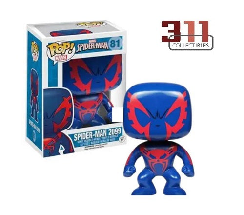 Funko POP! - Marvel (Spider-Man) - Spider-Man 2099 #81 (Exclusive Sticker) - Vinyl Figure