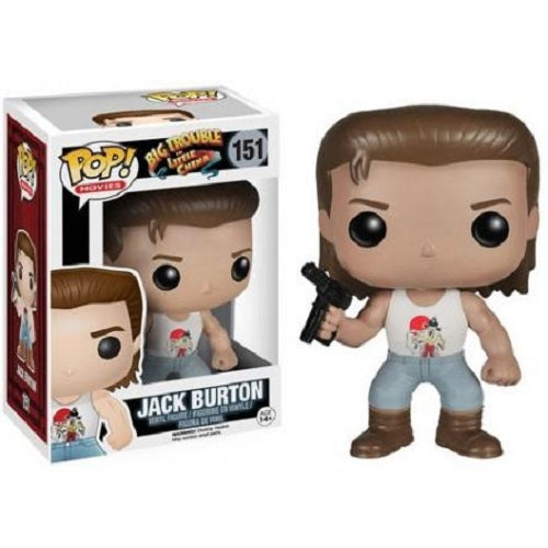 Funko - POP! - Films - Les Aventures de Jack Burton dans les griffes du Mandarin - Figurine en vinyle Jack Burton n° 151