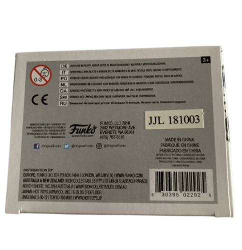 Funko - POP! - Friday the 13th - Jason Voorhees #01 (Chase) (Glow in the Dark Blue Variant) (2018 Re-Issue) - Vinyl Figure