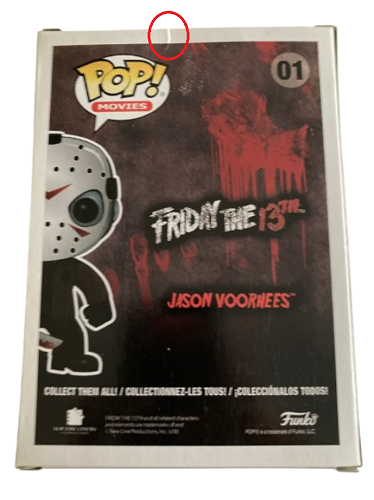 Funko - POP! - Friday the 13th - Jason Voorhees #01 (Chase) (Glow in the Dark Blue Variant) (2018 Re-Issue) - Vinyl Figure