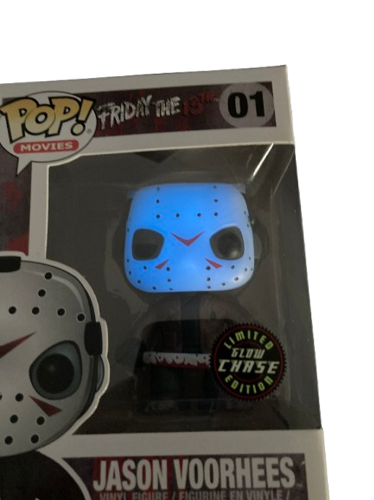 Funko - POP! - Friday the 13th - Jason Voorhees #01 (Chase) (Glow in the Dark Blue Variant) (2018 Re-Issue) - Vinyl Figure
