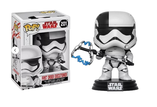 Funko - POP! - Star Wars - Bourreau du Premier Ordre n° 201 - Figurine en vinyle