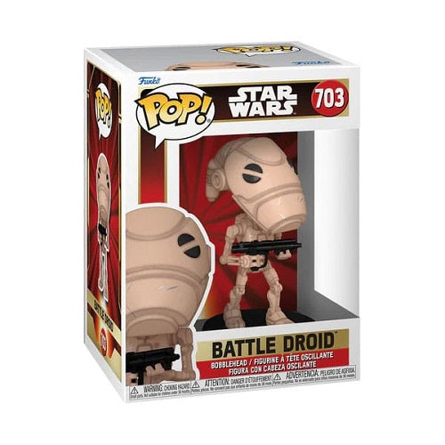 Funko - POP! - Star Wars - The Phantom Menace Anniversary - Battle Droid #703 - Vinyl Figure