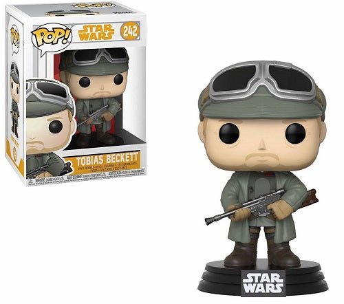 Funko - POP! - Star Wars - Tobias Beckett (avec lunettes) n° 242 - Figurine en vinyle