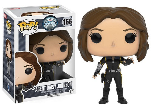 Funko - POP! - Agents du SHIELD - Agent Daisy Johnson n° 166 - Figurine en vinyle