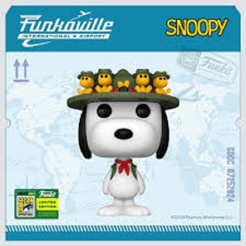 Funko POP! - Television - Snoopy - Snoopy with Beagle Scouts #1553 - San Diego Comic-Con 2024 - Vinyl Figure