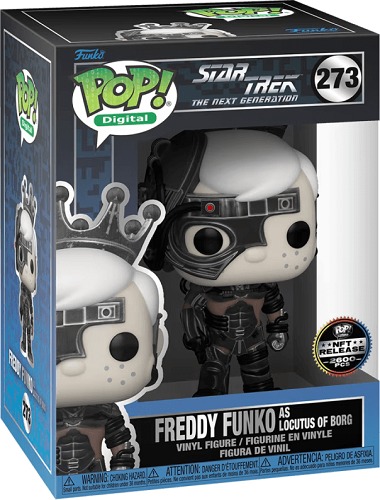 Funko POP! - Star Trek: The Next Generation - Freddy as Locutus of Borg #273 - NFT Digital - Limited 2600pcs - Vinyl Figure
