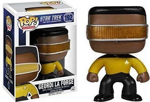 Funko POP! - Télévision - Star Trek : La Nouvelle Génération - Geordi La Forge n° 192 - Figurine en vinyle