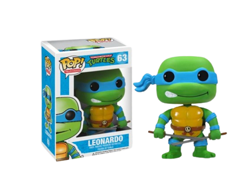 Funko - POP! - Teenage Mutant Ninja Turtles - Leonardo #63 - Vinyl Figure