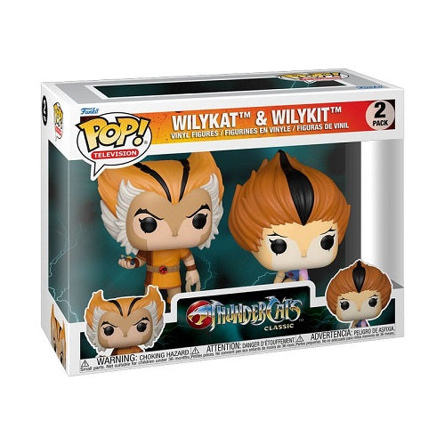 Funko POP! - Television - Thundercats - Wilykat & Wilykit (2-Pack)