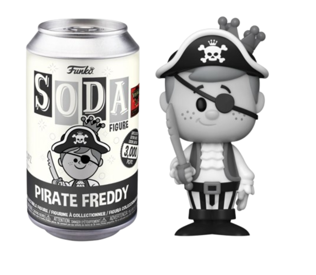 Funko Soda - Freddy Funko - Pirate Freddy (Sealed)(3000) (Funtastic Voyage 2024) (Online Exclusive)