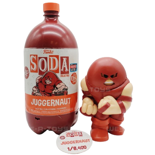Funko Soda - Marvel - X-men - Juggernaut (10000) (COMMON versie) (2022 Fall Convention) (3-Liter)