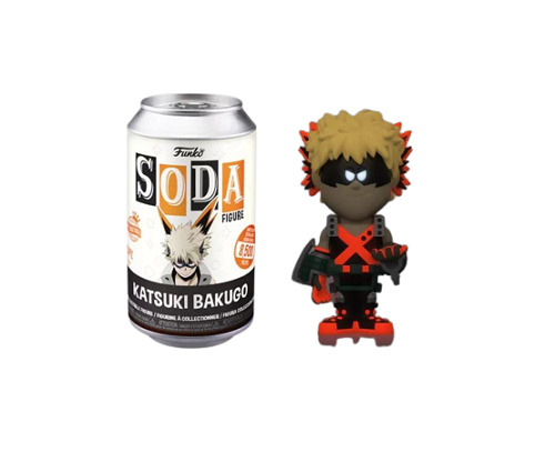 Funko Soda - Animation - My Hero Academia - Katsuki Bakugo - 8500pcs International (CHASE,Glow in the Dark)