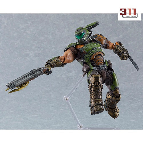 Good Smile Company - Figma - Doom: Eternal - Doom Slayer (SP‑140 JAPAN, figma No. 9157) - 17 cm Action Figure
