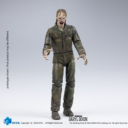 HIYA Toys - Exquisite Mini Series 1/18 - Walking Dead: Daryl Dixon - Dark Eyes Walker - 11 cm Action Figure