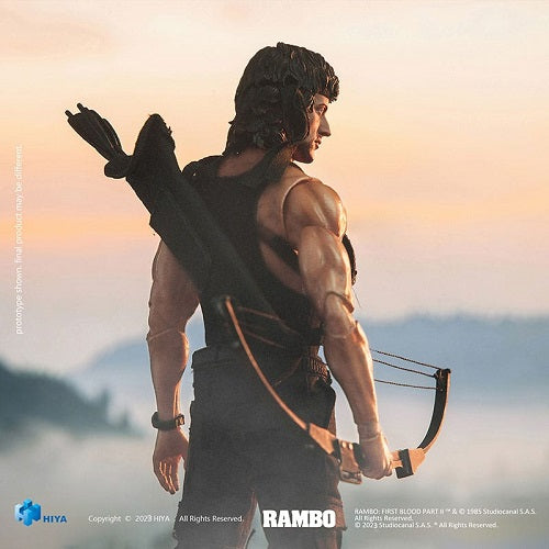 HIYA Toys - Exquisite Super Series 1/12 - Rambo: First Blood - John Rambo - 16 cm Action Figure