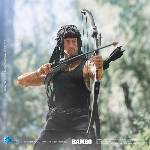 HIYA Toys - Exquisite Super Series 1/12 - Rambo: First Blood - John Rambo - 16 cm Action Figure