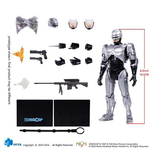HIYA Toys - Exquisite Super Series 1/12 - Robocop - Robocop - 16 cm Action Figure