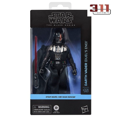 Hasbro - Black Series - Star Wars - Darth Vader (Reissue - Duel’s End) (OBI15) - 6” Action Figure