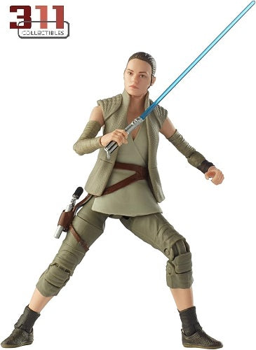 Hasbro - Black Series - Star Wars - Force Awakens 2015–2018 - Rey (Island Journey) #58 (Loose Figure) - 6” Action Figure