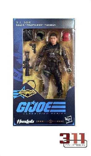 Hasbro – GI Joe – Classified Series – HasLab – Nightforce – David „Crazylegs“ Thomas (#145) – 15 cm große Actionfigur