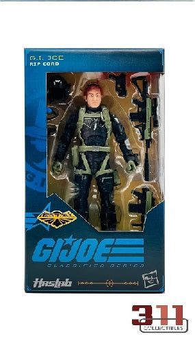 Hasbro – GI Joe – Classified Series – HasLab – Nightforce – Rip Cord (#143) – 15 cm Actionfigur