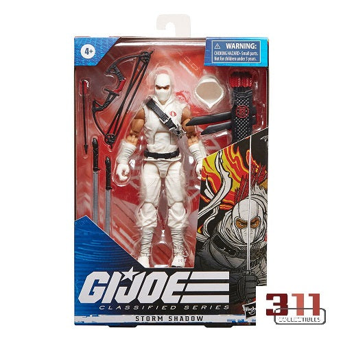 Hasbro – GI Joe – Classified Series – Storm Shadow (Classic, Nr. 35) – 15 cm große Actionfigur