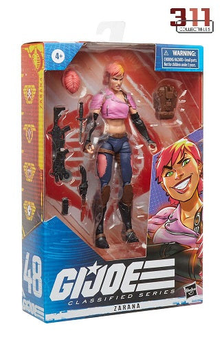 Hasbro – GI Joe – Classified Series – Zarana (#48) – 15 cm große Actionfigur