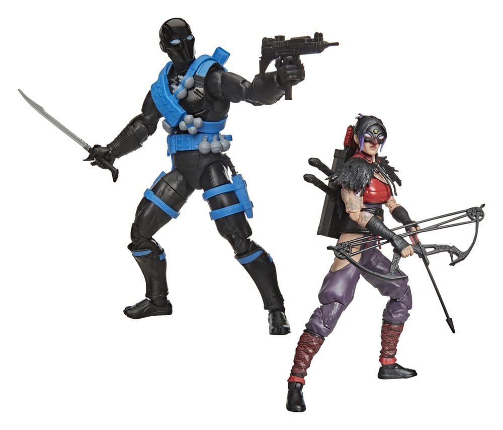 Hasbro - G.I. Joe Classified Series - Ninja Force - Snake Eyes & Kim “Jinx” Arashikage #223 - 6” Action Figure 2-Pack