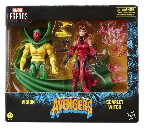 Hasbro - Marvel Legends - Avengers: The Crossing - Vision & Scarlet Witch (Exclusive, 2-Pack) - 6” Action Figures