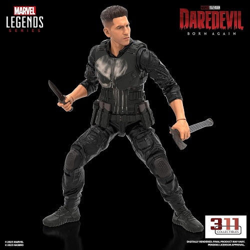 Hasbro - Marvel Legends - Daredevil: Born Again - Punisher - 6" Action Figure