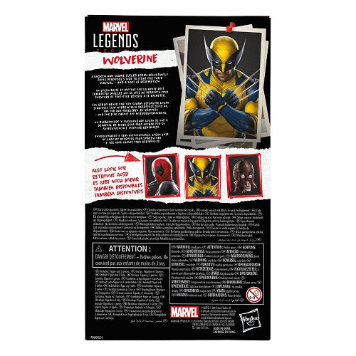 Hasbro - Marvel Legends - Deadpool & Wolverine - Wolverine (Hugh Jackman, Exklusiv) - 15 cm Actionfigur