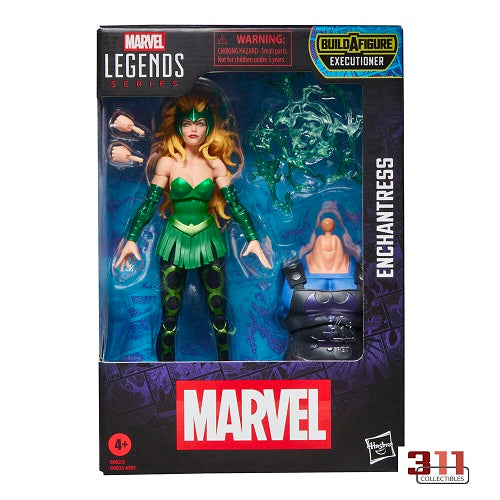 Hasbro - Marvel Legends - Enchantress (Executioner BAF Wave) - 6" Action Figure