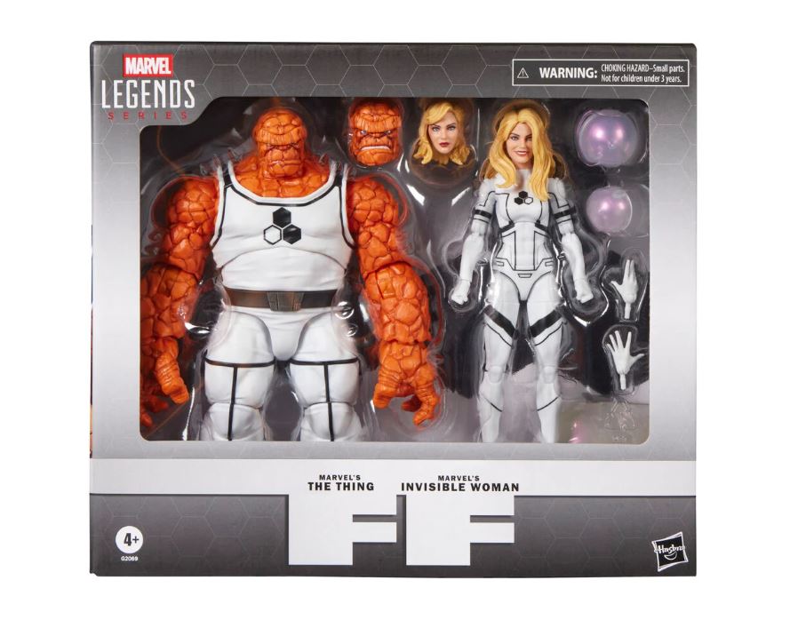 Hasbro - Marvel Legends - Future Foundation - The Thing & Invisble Woman (2-Pack) - 6” Action Figure