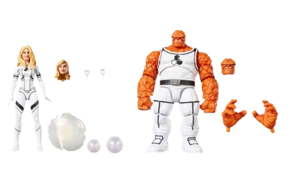 Hasbro - Marvel Legends - Future Foundation - The Thing & Invisble Woman (2-Pack) - 6” Action Figure