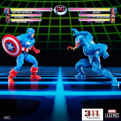 Hasbro - Marvel Legends - Gamerverse - Captain America vs. Venom - 2-Pack - 6" Action Figures