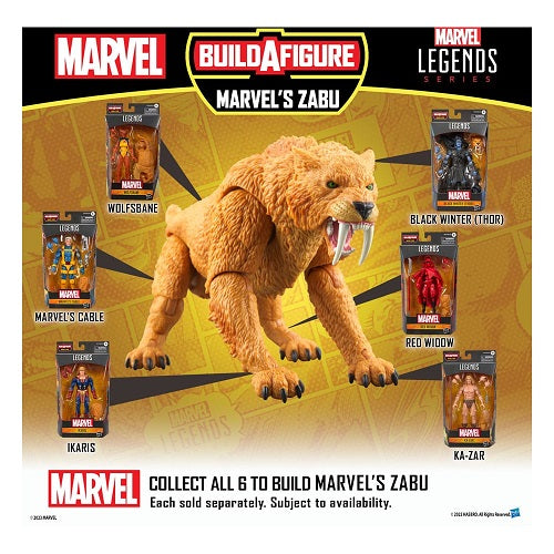 Hasbro - Marvel Legends - Marvel - Ka-Zar (Vague Zabu de Marvel) - Figurine articulée de 15 cm