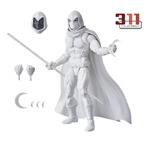 Hasbro - Marvel Legends - Moon Knight (White Suit, Walgreens Exclusive) - 6” Action Figure