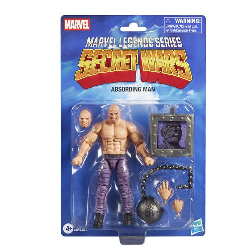 Hasbro - Marvel Legends - Retro Collection - Secret Wars (40th Anniversary) - Absorbing Man - 6” Action Figure