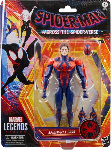 Hasbro - Marvel Legends - Collection Rétro - Spider-Man : À travers le Spider-Verse (Deuxième partie) - Spider-Man 2099 - Figurine articulée de 15 cm