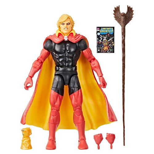 Hasbro - Marvel Legends - Retro Collection - Comic - The Infinity Gauntlet Adam Warlock - 6” Action Figure