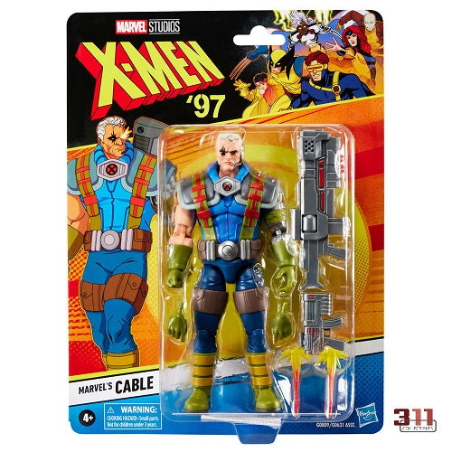 Hasbro - Marvel Legends - Retro Collection - X-Men '97 - Cable - 6" Action Figure