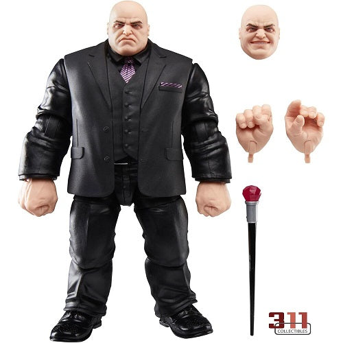 Hasbro - Marvel Legends - Spider-Man 2 (Gamerverse) - Kingpin (Costume noir) - Figurine articulée de 15 cm